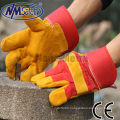 NMSAFETY cowhide split leather safety gloves